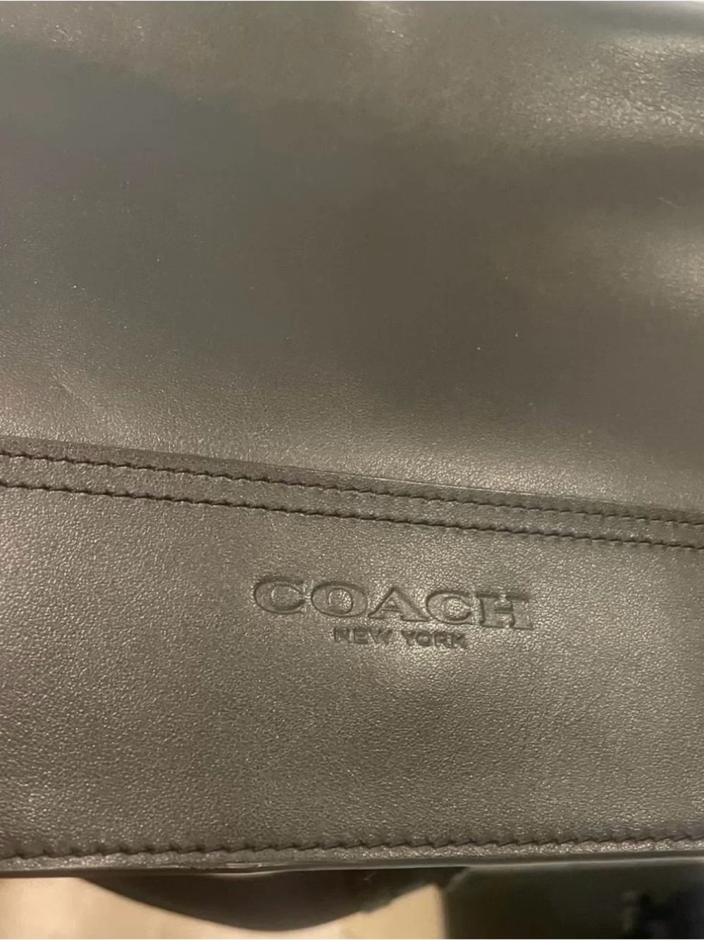 COACH messenger bag